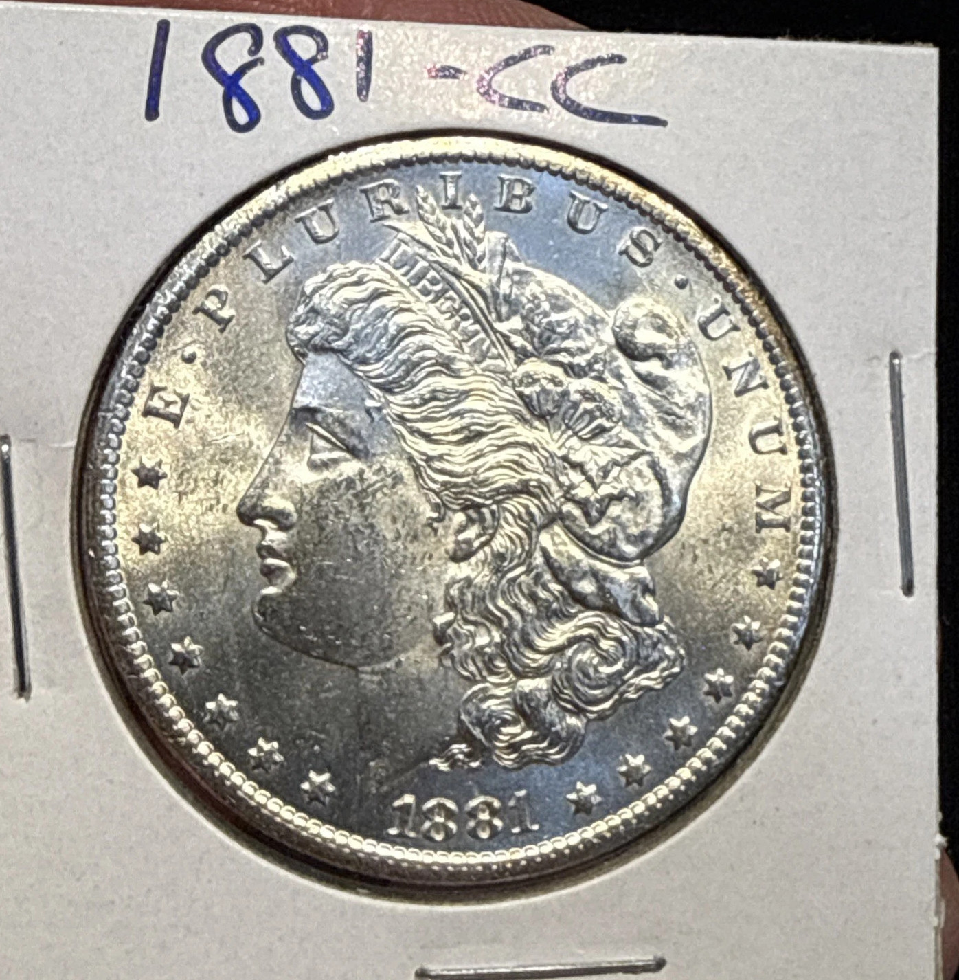 1881 CC CARSON CITY MORGAN COINS