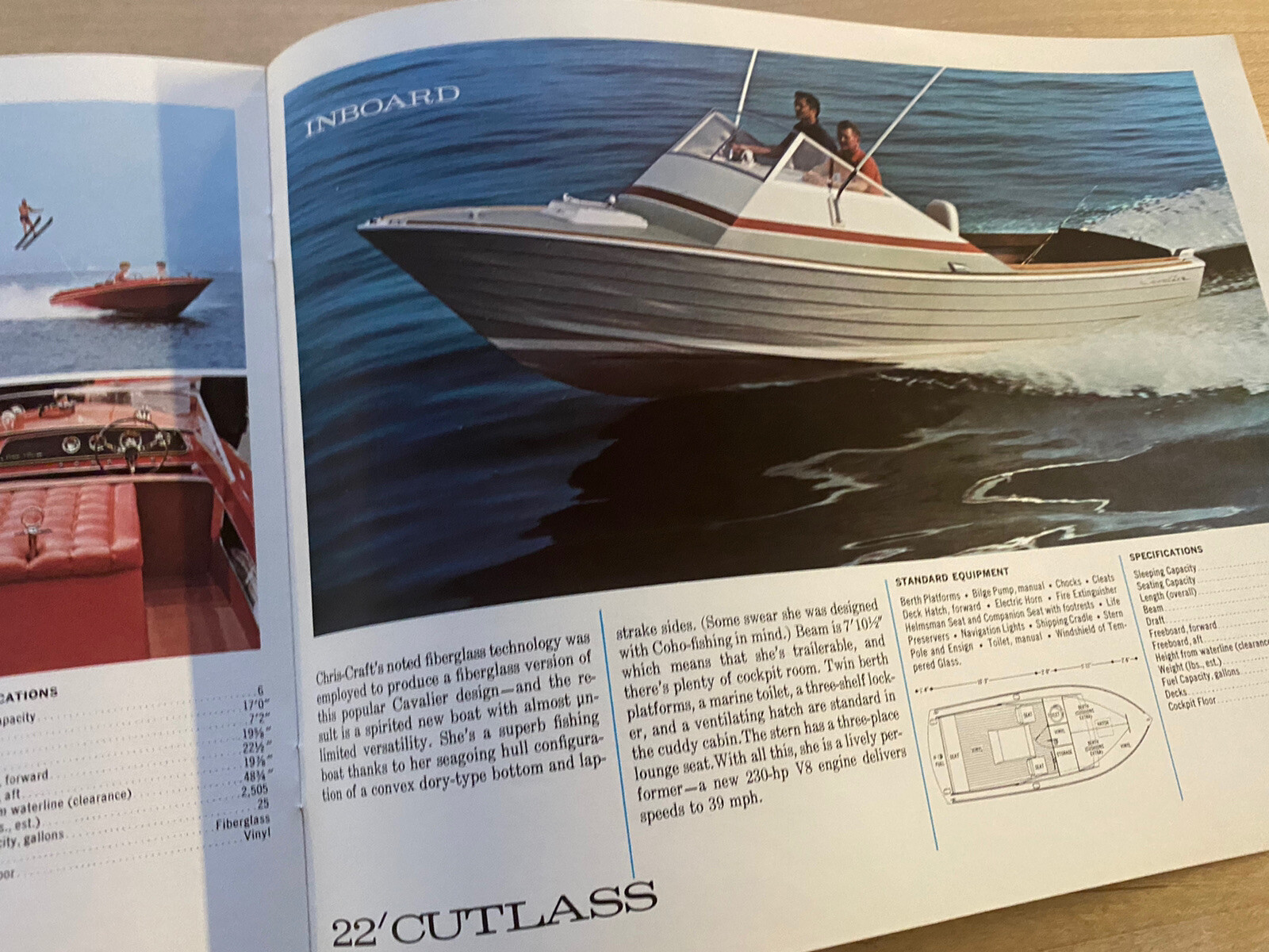 Chris Craft 1969 Sport Performance Boat Brochure / Catalog (Lancer / XK)