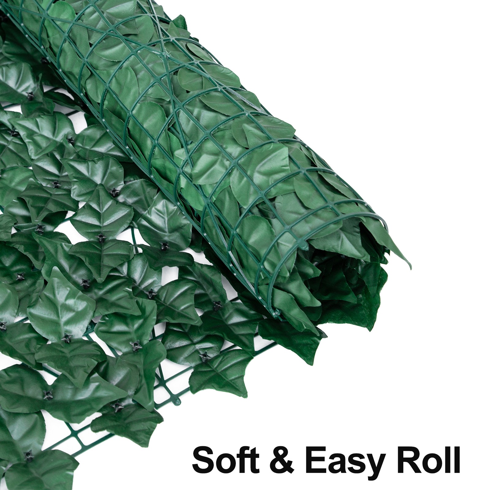 Artificial Ivy Hedge Green Leaf Fence Panels Faux Privacy Fence Screen for Home