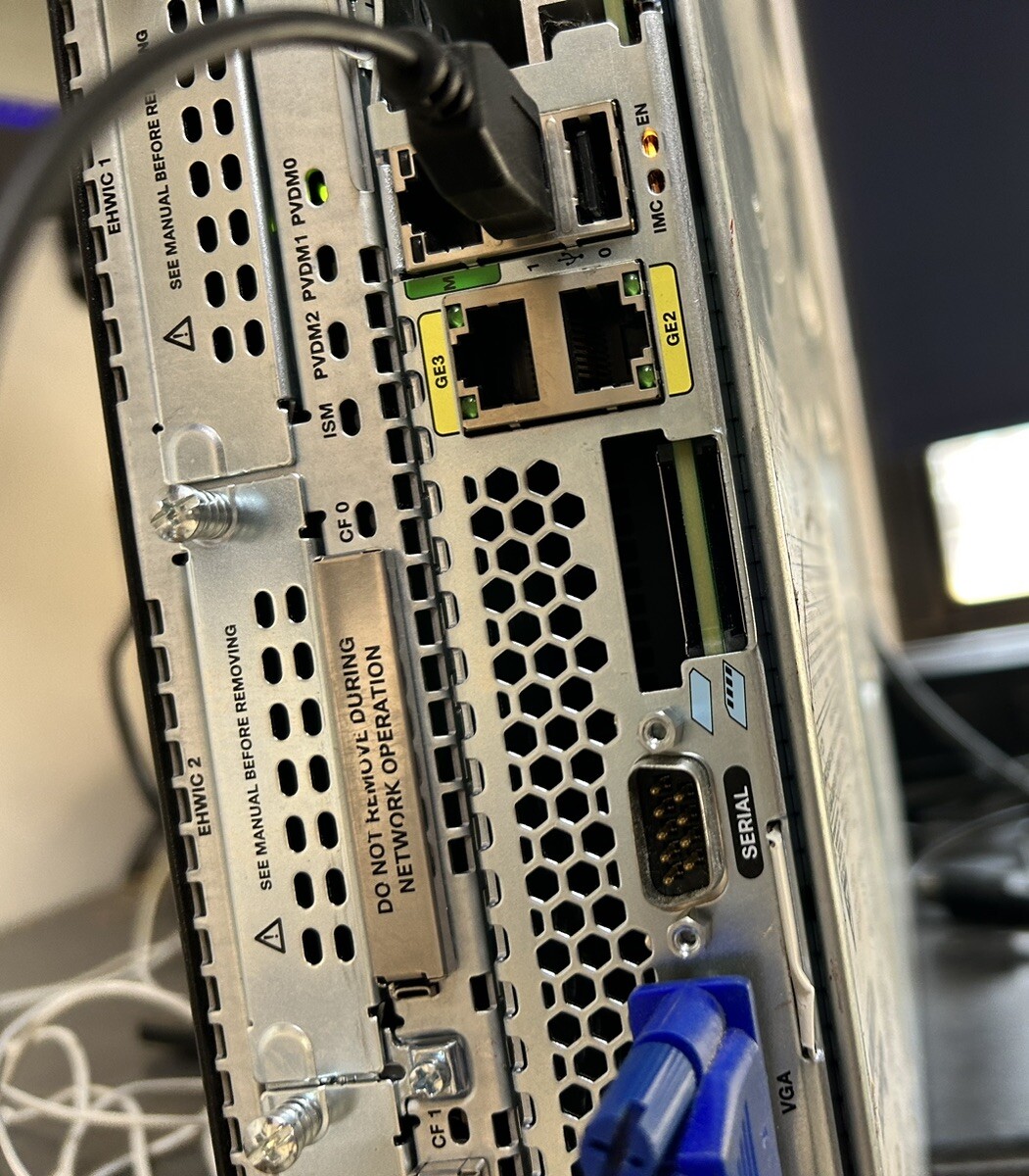 Cisco UCS-E160D-M2/K9 V01 HDD 32GB RAM w/ Xeon E5-2418L V2 @ 2.00 GHz