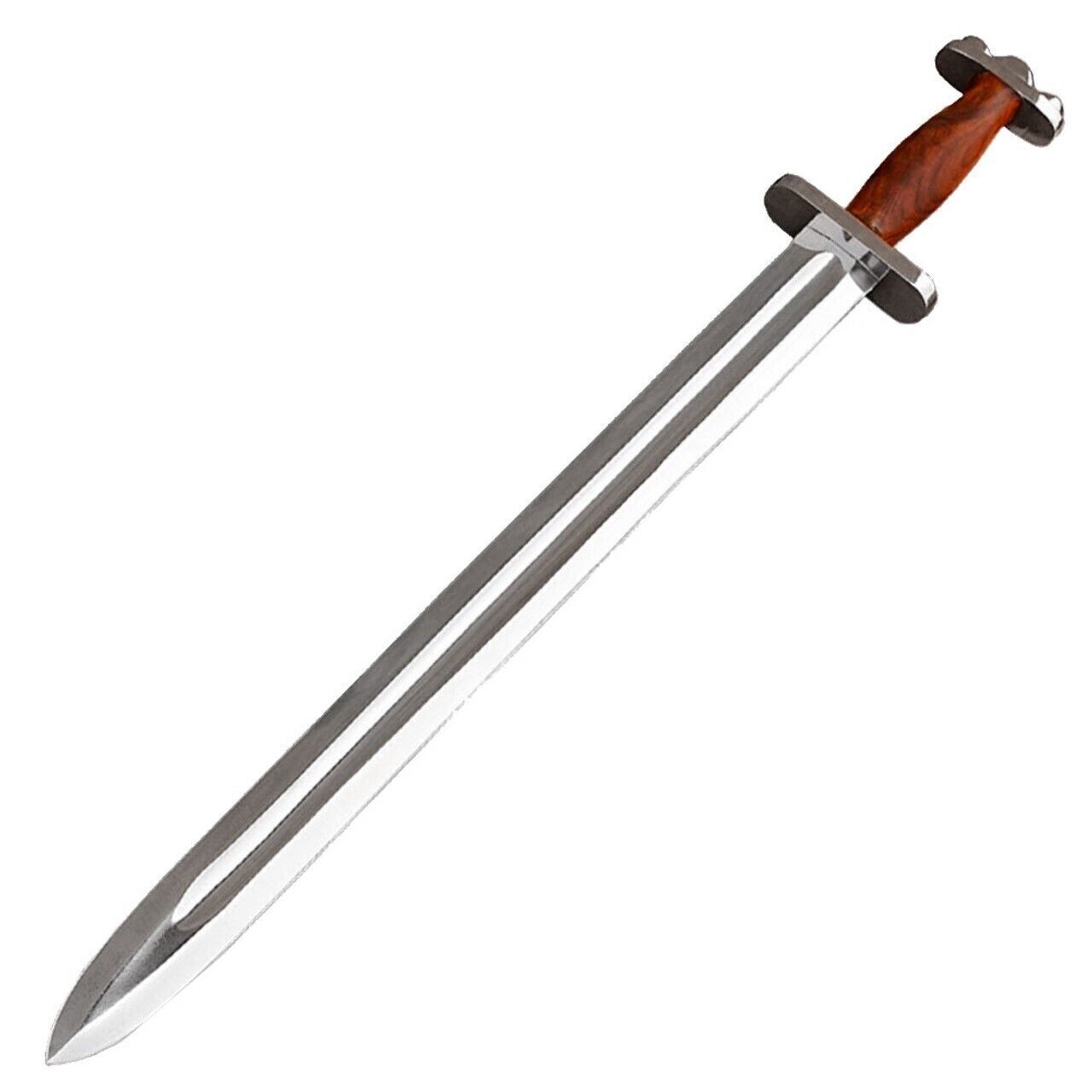 Full Tang Viking Sword w/ High Carbon Tempered Hand Forged Carbon Steel