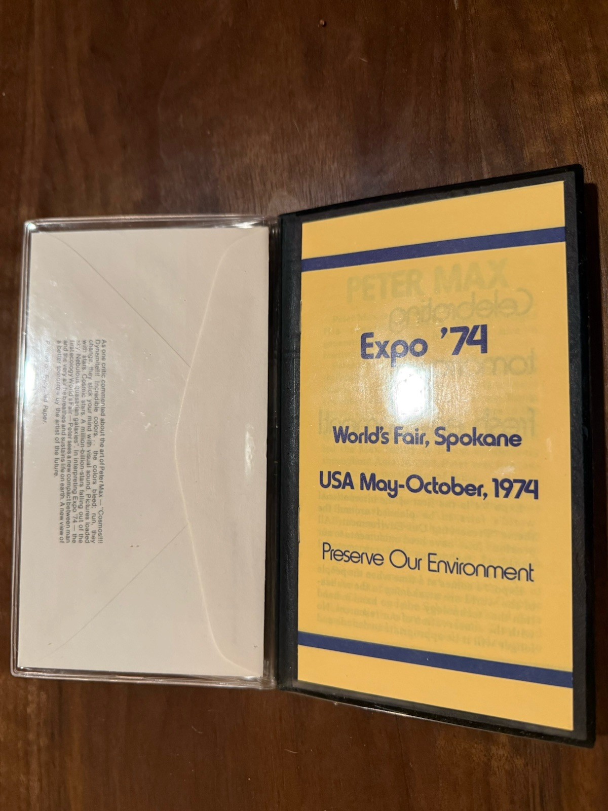 Official Peter Max First Day Covers 1974