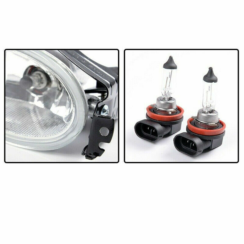 Fit 2013 2014 2015 Honda Civic Clear Lens Front Fog Lights Lamps W/Covers+Switch
