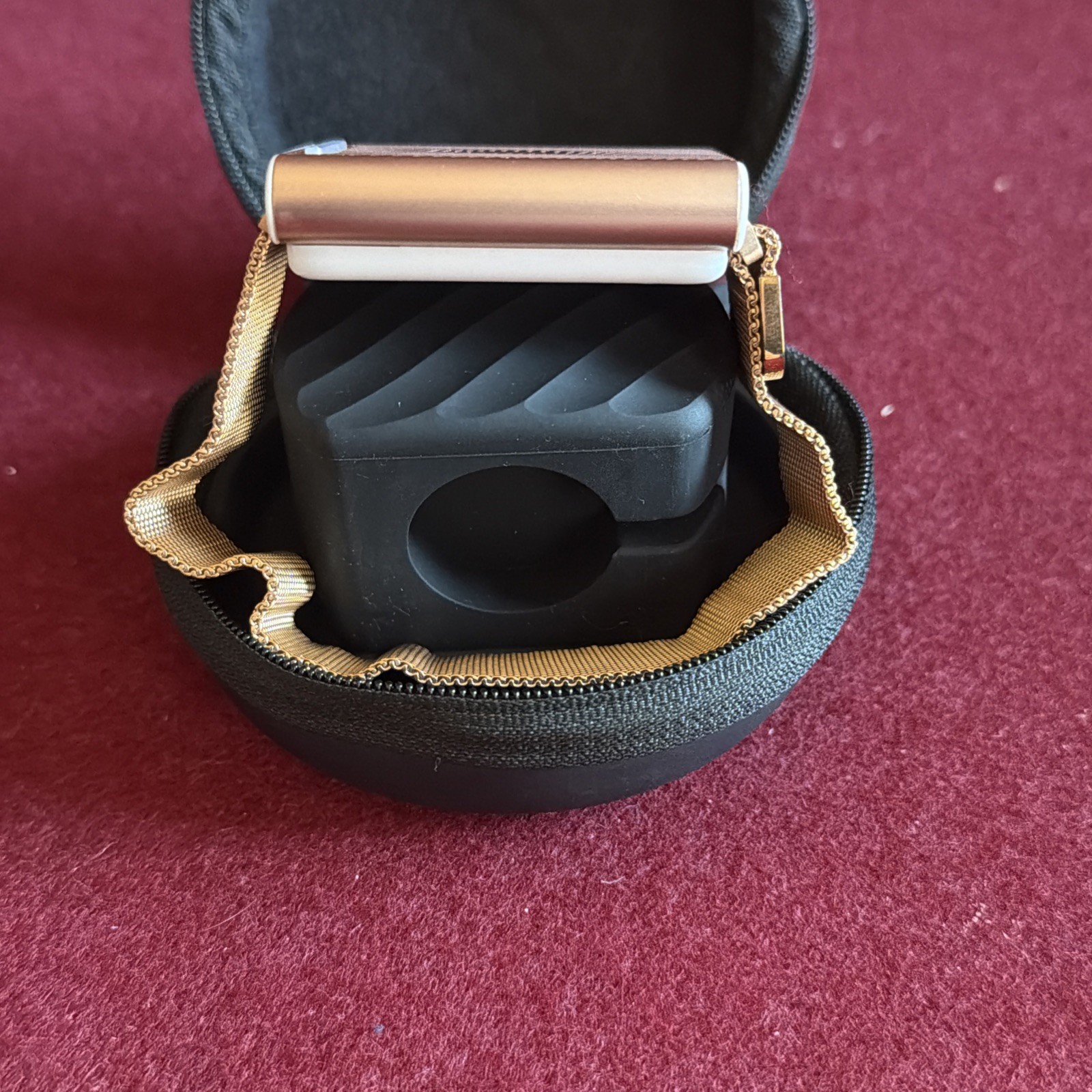 Embr Wave With Travel Case Cooling And Warming Wristband Rose Gold Used