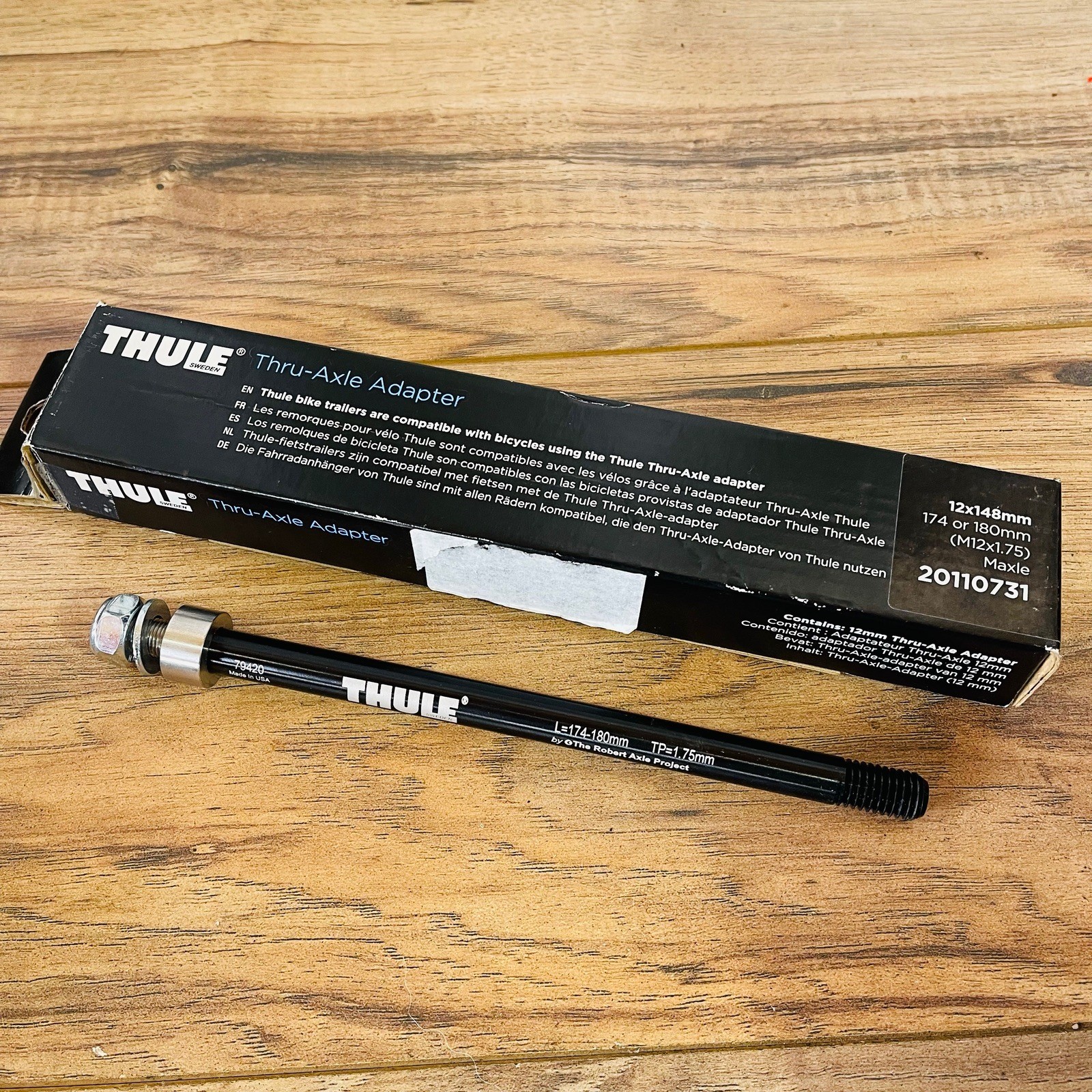 Thule Maxle Adapter for Chariot M12 x 1.75 20110731