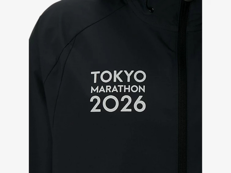 ASICS TOKYO MARATHON 2026 Limited JACKET Performance BLACK NEW USA SHIPPER!!!!