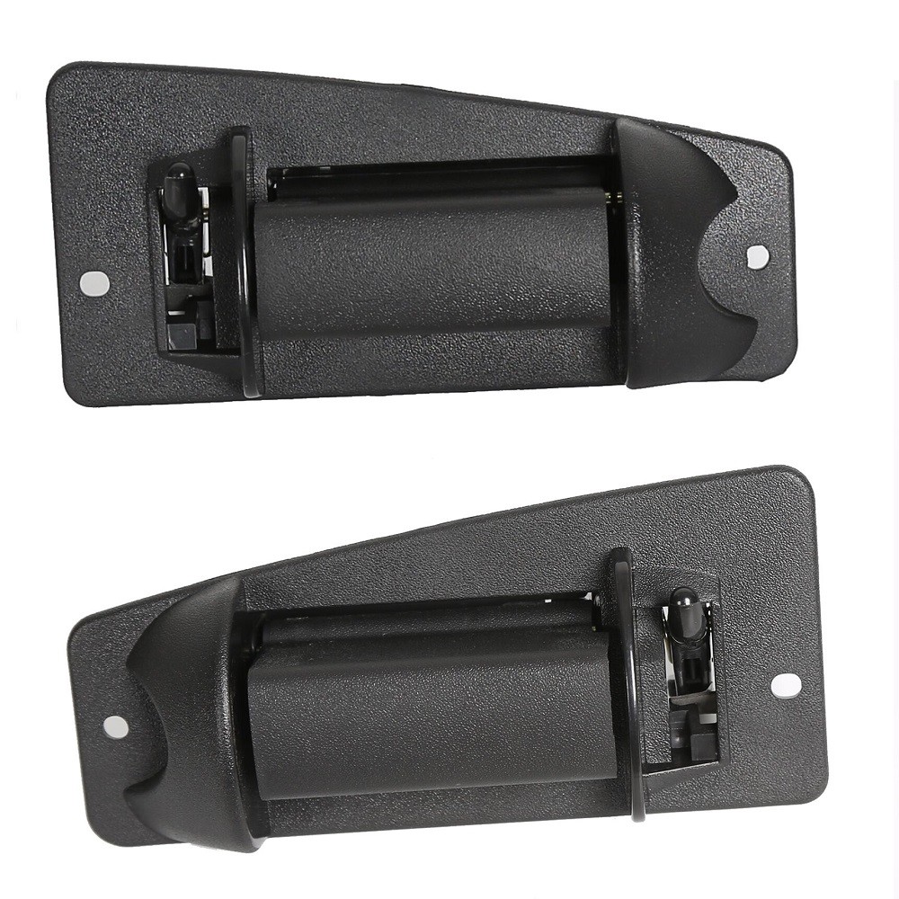 Pair Rear Outside Door Handle for 99-07 Chevy Silverado GMC Sierra Extended Cab