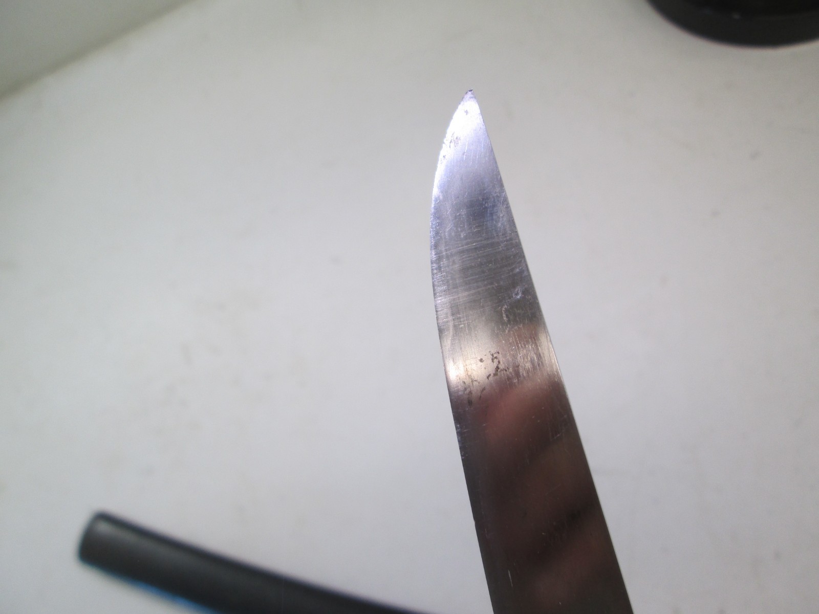 OVER 500 YEARS OLD SAMURAI JAPANESE DAGGER TANTO SWORD BIZEN UTSURI GROOVES #SF6