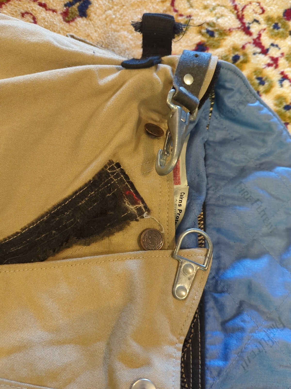 Retired Firefighter Gear Turnout Pants FIRE USED Size 38 X 26 See Pics