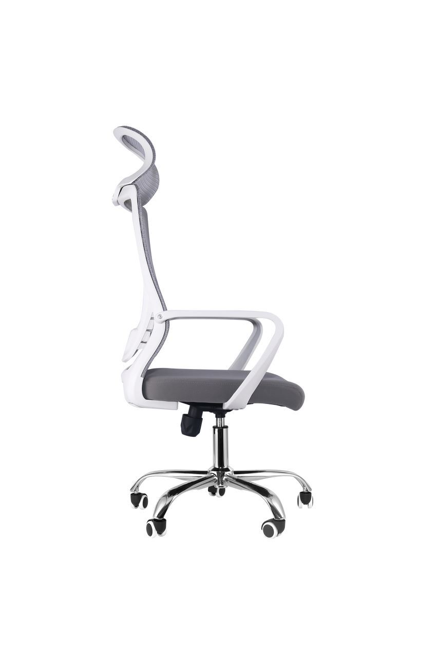2x Ergonomic Mesh Office White Chair Lumbar Support Desk Swivel Computer Chair