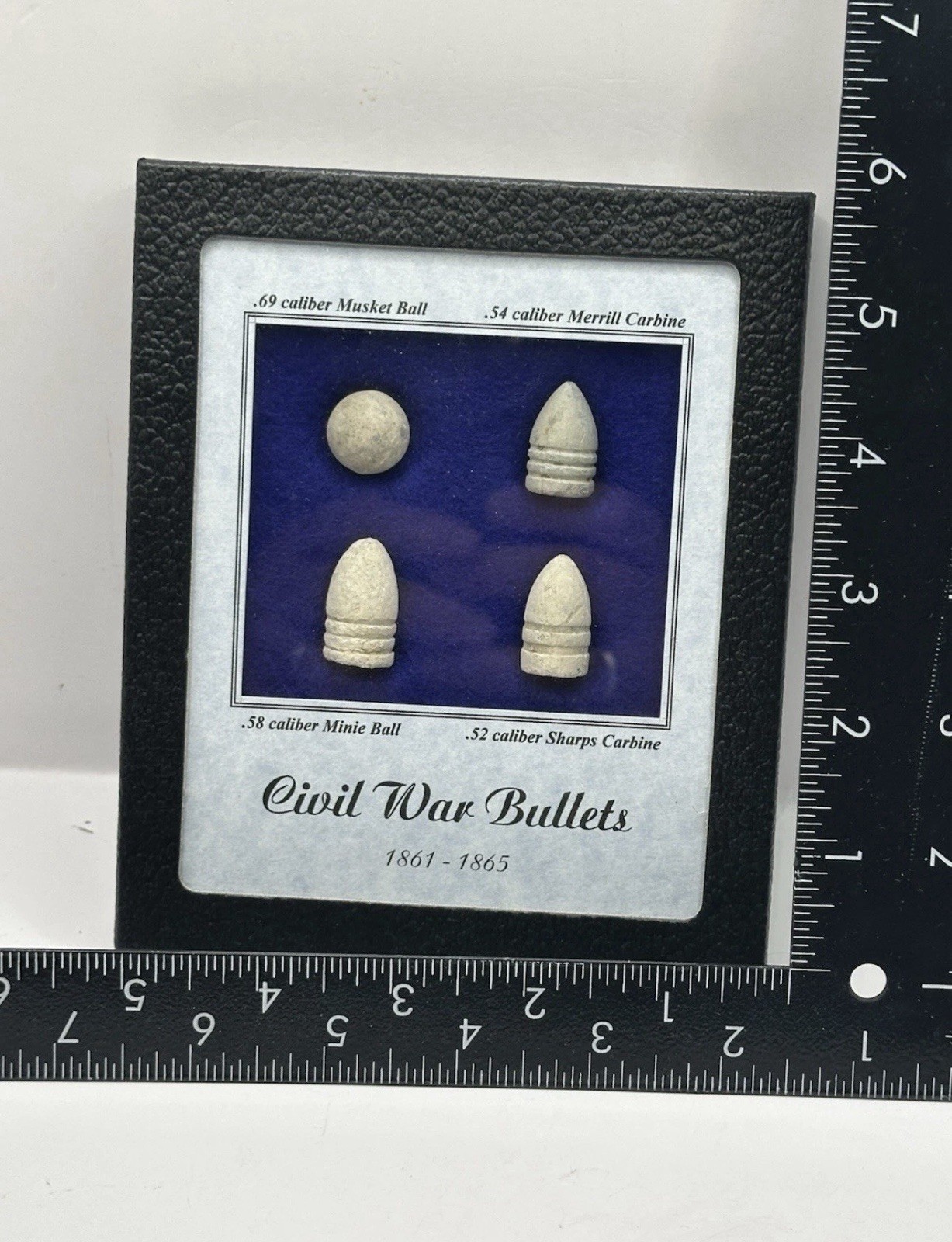 FOUR CIVIL WAR BULLETS .52 / .54 / .58 / .69 Calibers