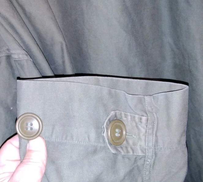 Original Modified WWII 1943 US Army Anorak Parka W/Zipper Cold Weather Medium #2