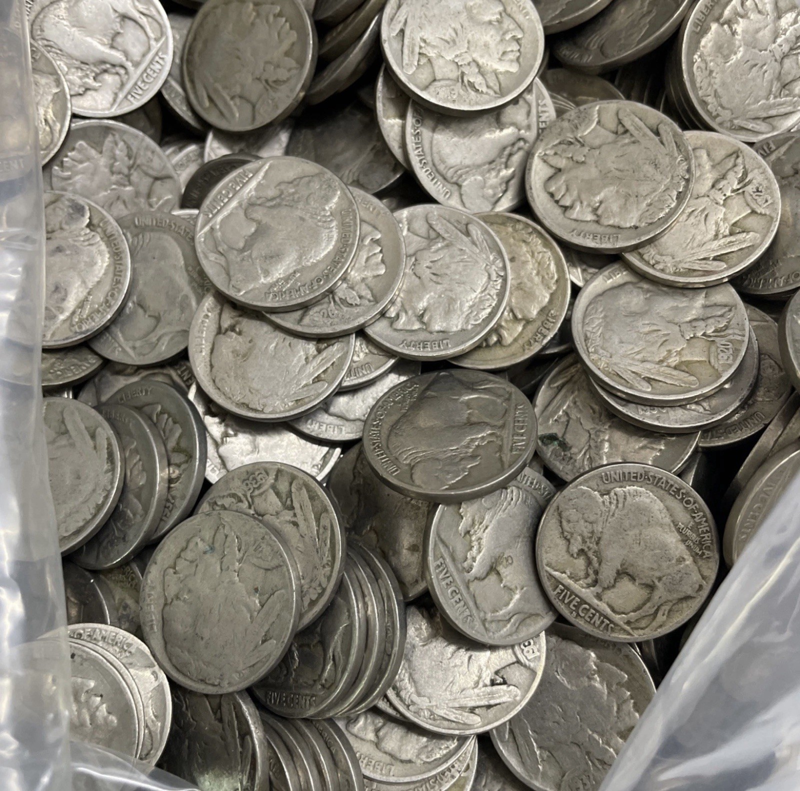 Buffalo 🦬 Indian Nickel 5c Roll 40 Coins Full Date Coins