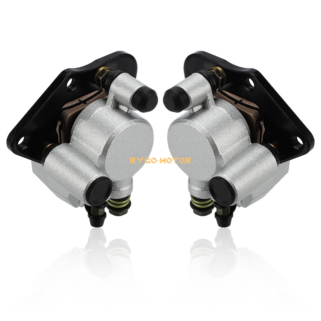 Front Brake Calipers & Disc Rotor for Kawasaki Prairie 360 KVF360 4x4 2003-2013