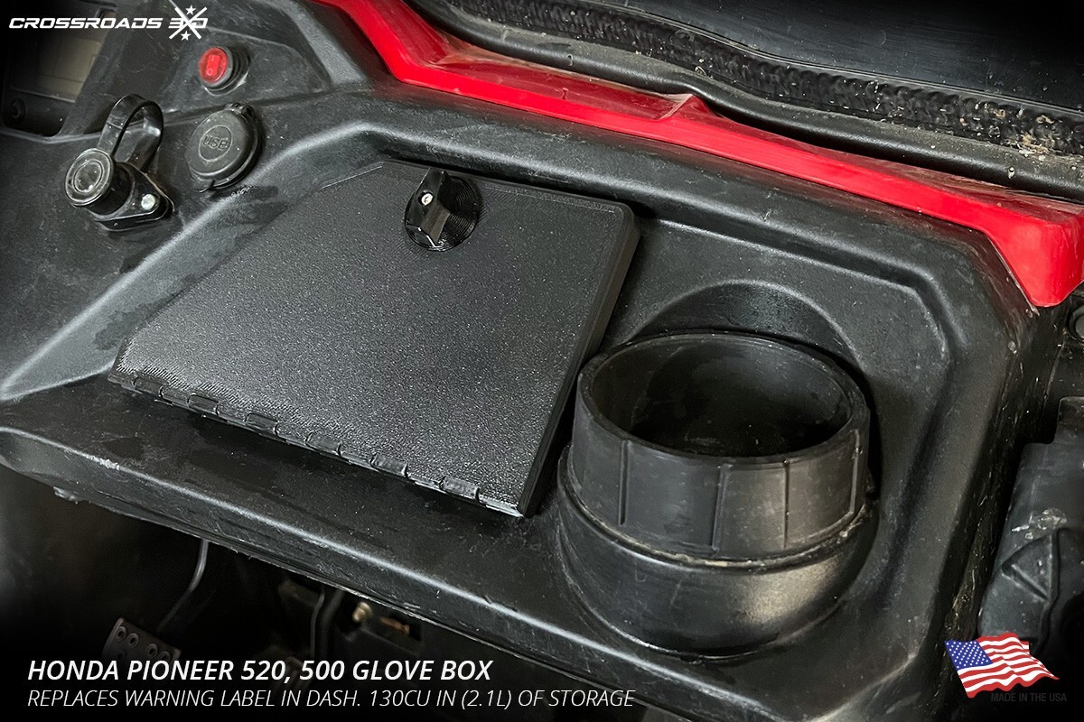 Original USA-designed and made Honda pioneer glove box for 500, 520