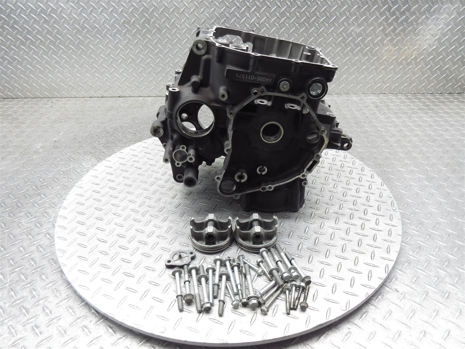 2016 15-17 Yamaha FZ07 FZ7 Crankcase Crank Case Engine Motor Block Piston Lot