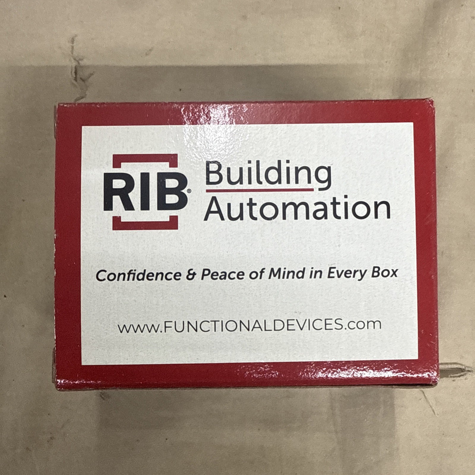 Functional Devices RIBU1C Enclosed Relay - BRAND NEW