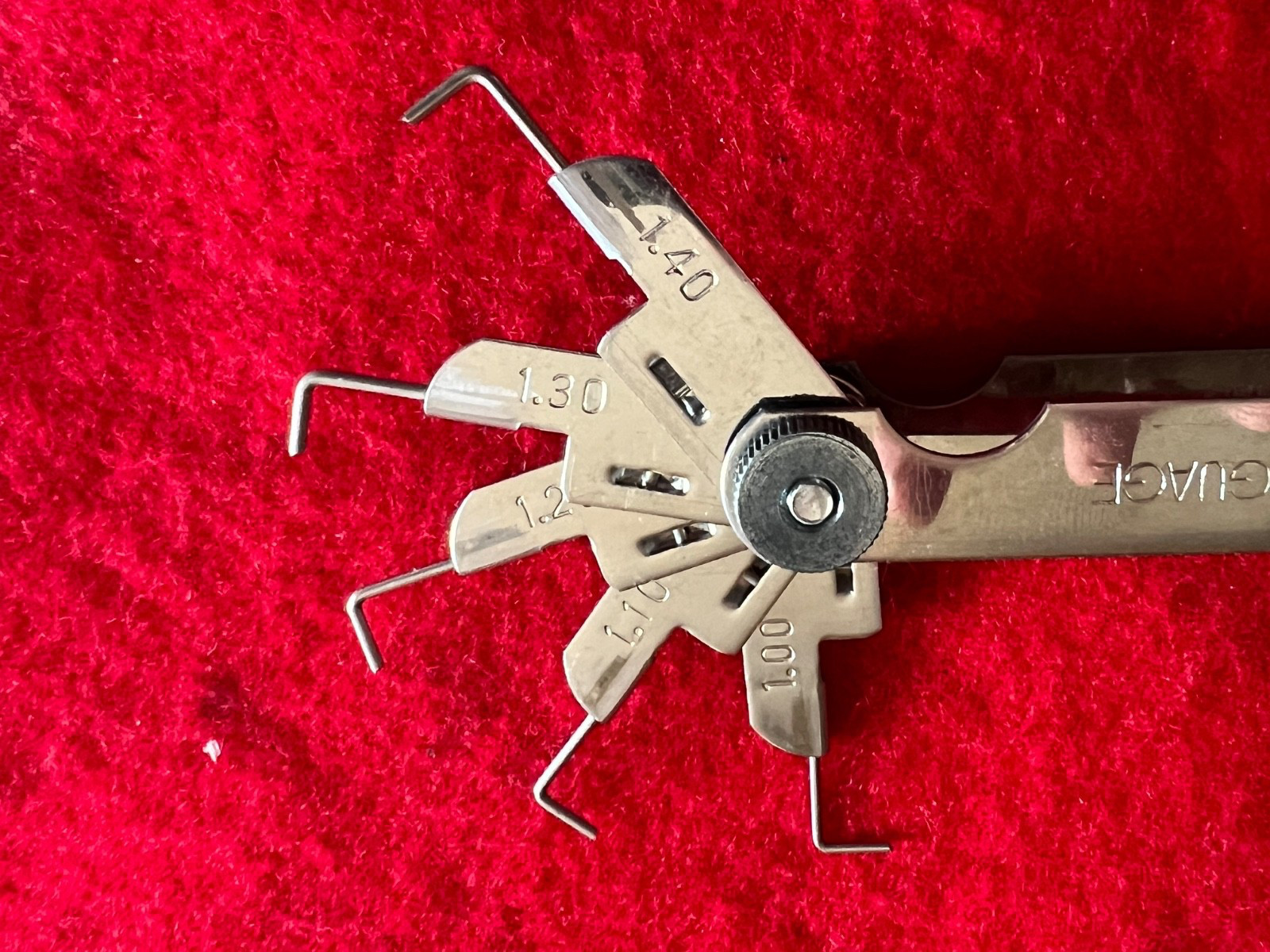 NGK Spark Plug Wire Gap Gauge .50-1.40