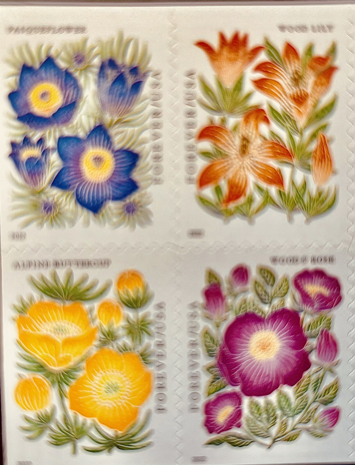 Mountain Flora Panes of 100 Forever Stamps MNH VF/XF 2022 FREE Shipping