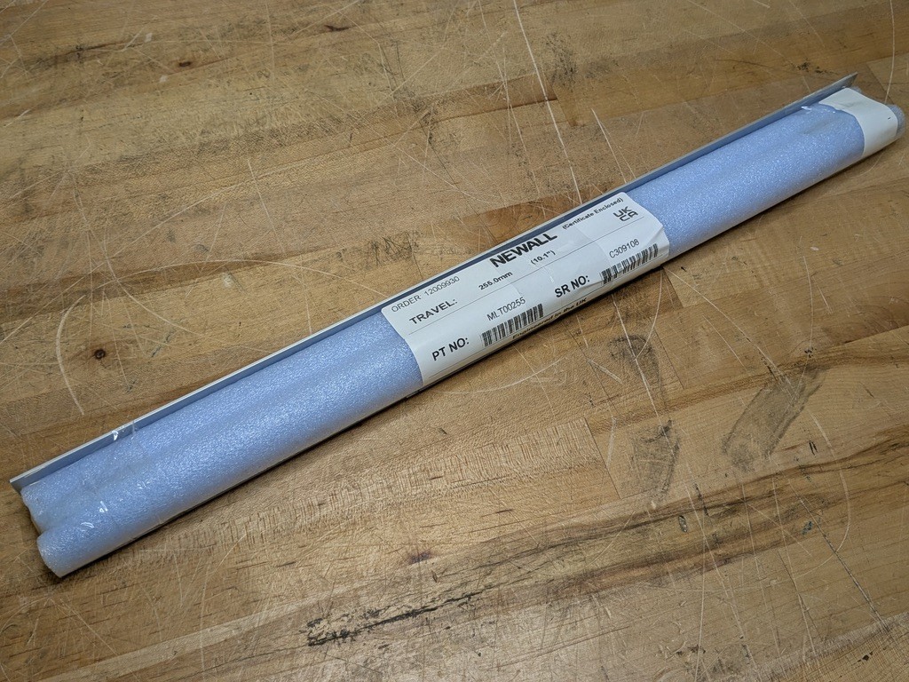 Newall Microsyn 2G Encoder Linear Scale w/ Reader Head & Bracket Kit 10" Travel