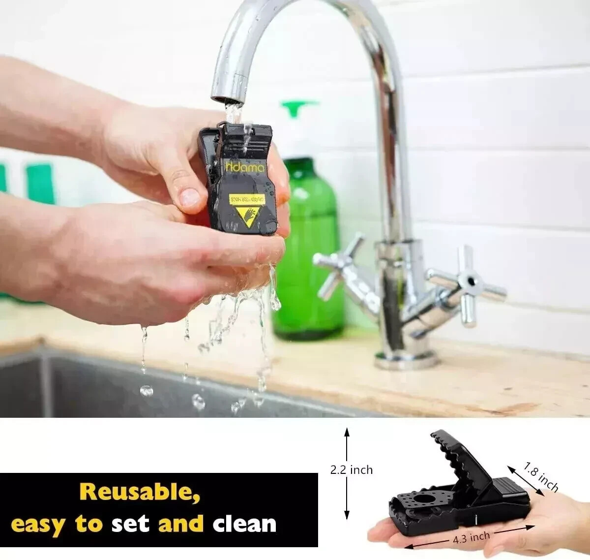 Mouse Trap Best Mouse Traps That Work Sanitary Safe Mouse Catcher for Family