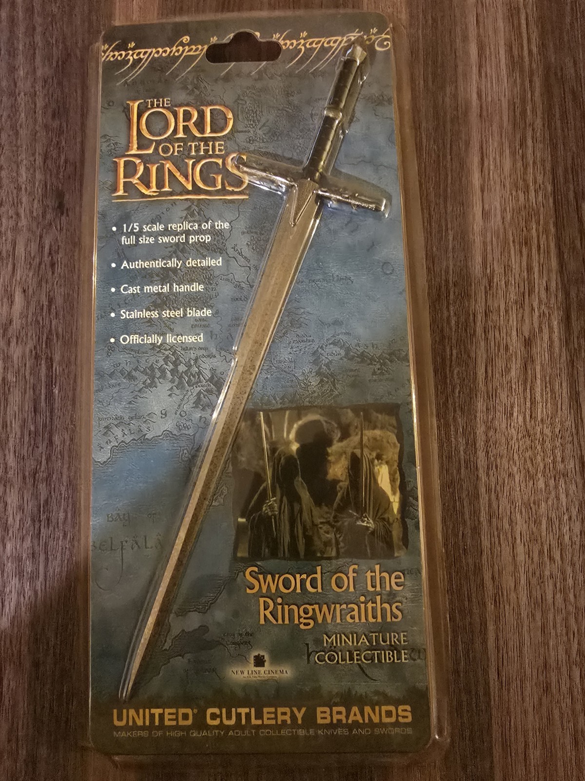 Rare UC1278DNMC United Cutlery The Lord of the Rings Ringwraith 1/5 Replica