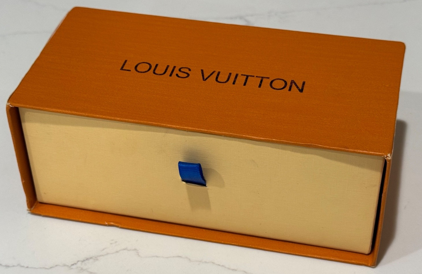 LOUIS VUITTON SMALL EMPTY BOX 7"X3.5"X2.75"
