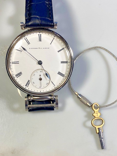 1870 E. HOWARD & Co BOSTON SERIES III KEY WIND MARRIAGE/POCKET WATCH!