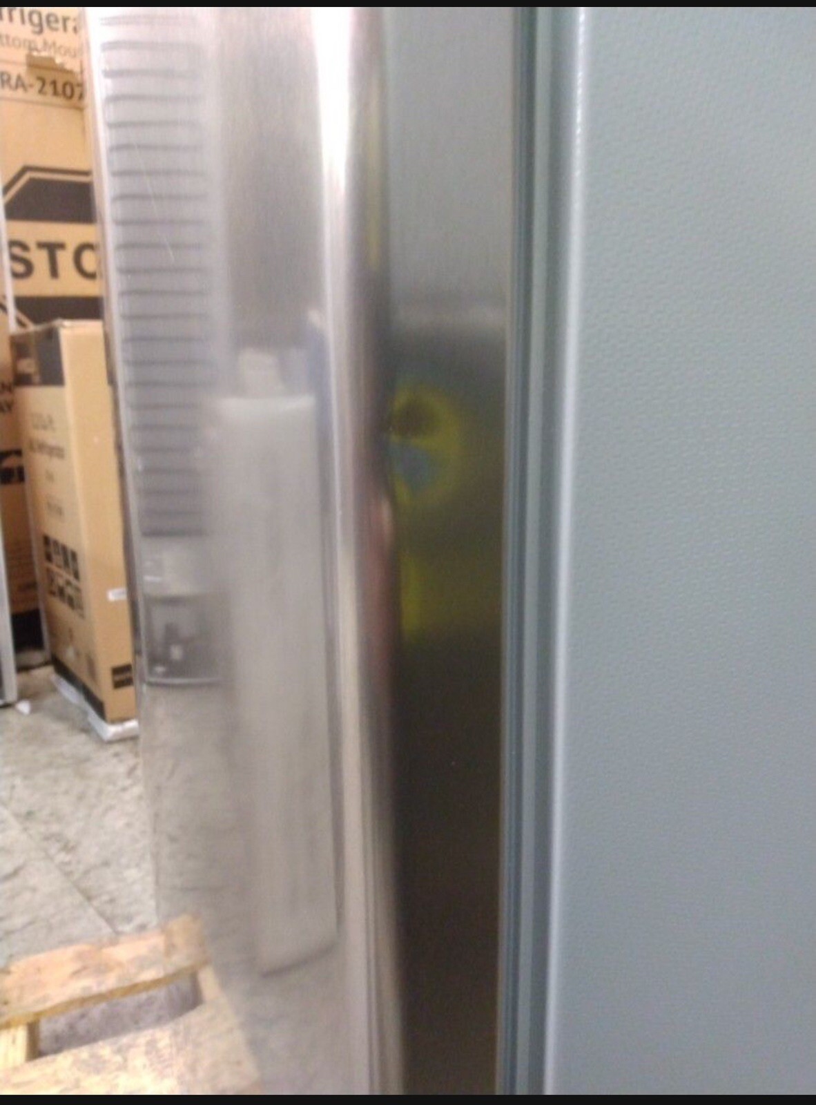 IMPECCA 7.4 Cu. Refrigerator, Top Mount Freezer 21.6"W, small Apartment, Office