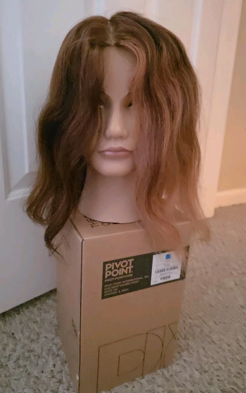 Pivot Point Erika Mannequin Head For Cosmetology Practice Pre-Owned