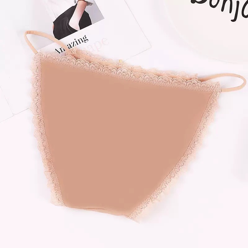 6 Pack Lot Womens Sexy Panties String Bikini Thong Brief Seamless Lace Underwear