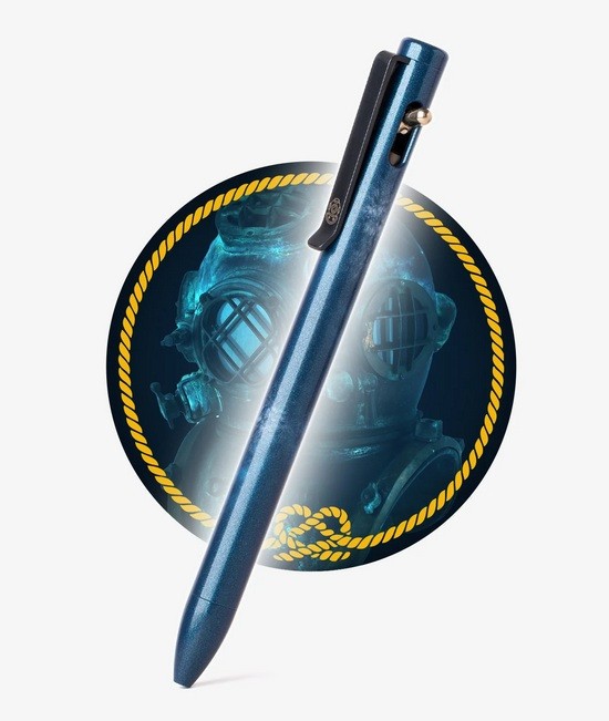 Tactile Turn Switch Ink Pen - Seasonal Release Deep Sea - Standard (5.75")