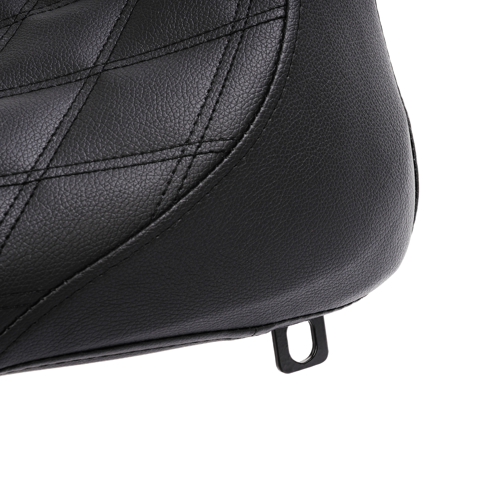 For Harley Softail Fat Boy FXST FLST FLSTF 00-07 Motorcycle Black Solo Seat