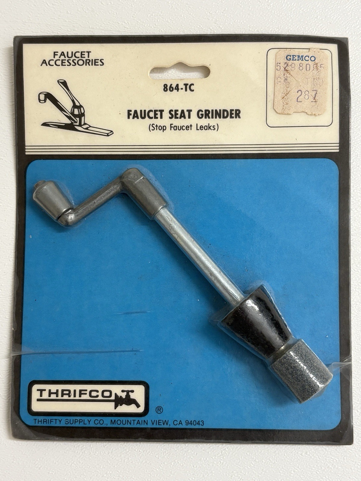Vintage Thrifco 864-TC Faucet Seat Grinder – New Old Stock USA