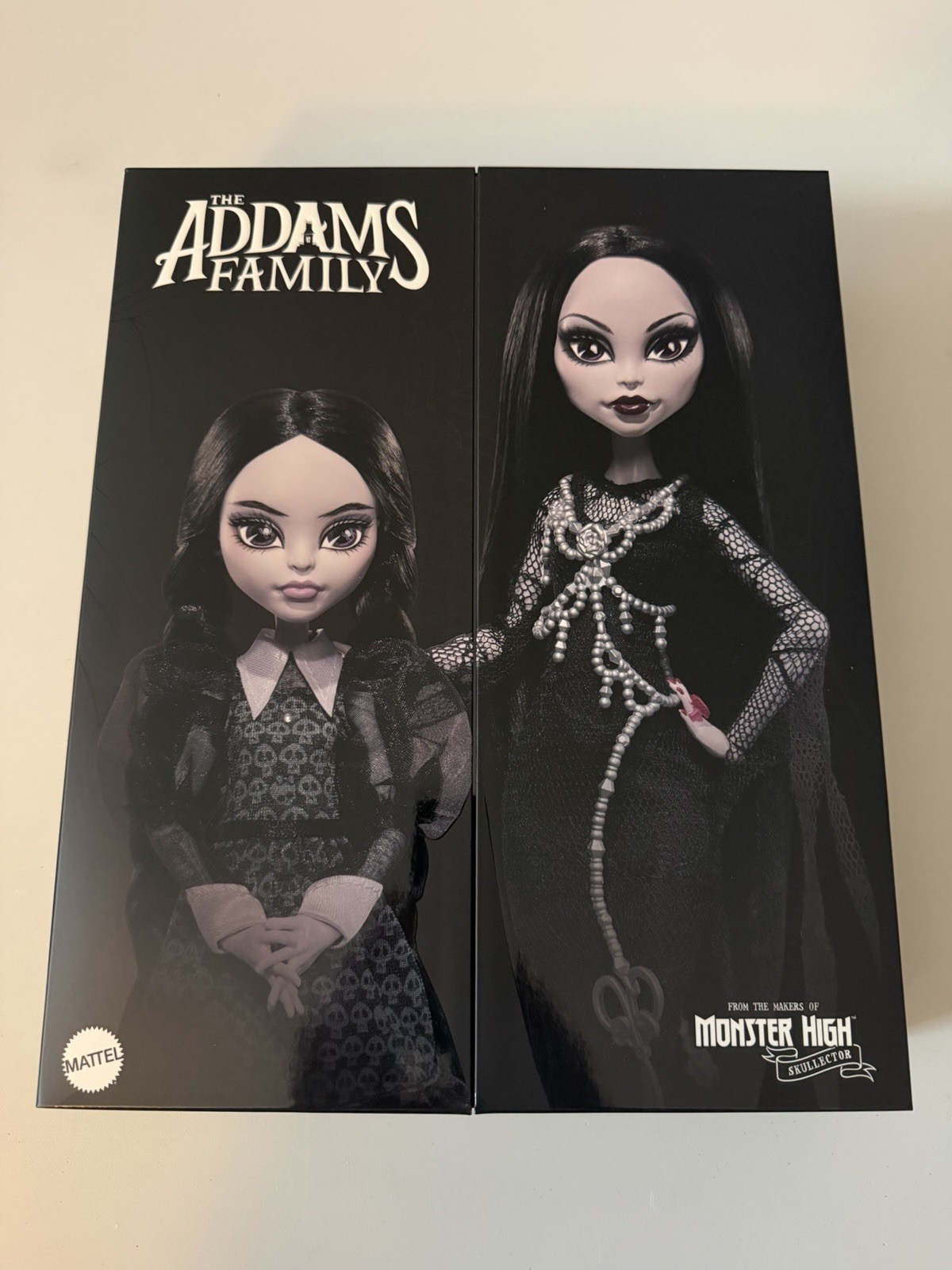 Monster High Skullector Addams Family Doll Wednesday Adams Morticia BRAND NEW
