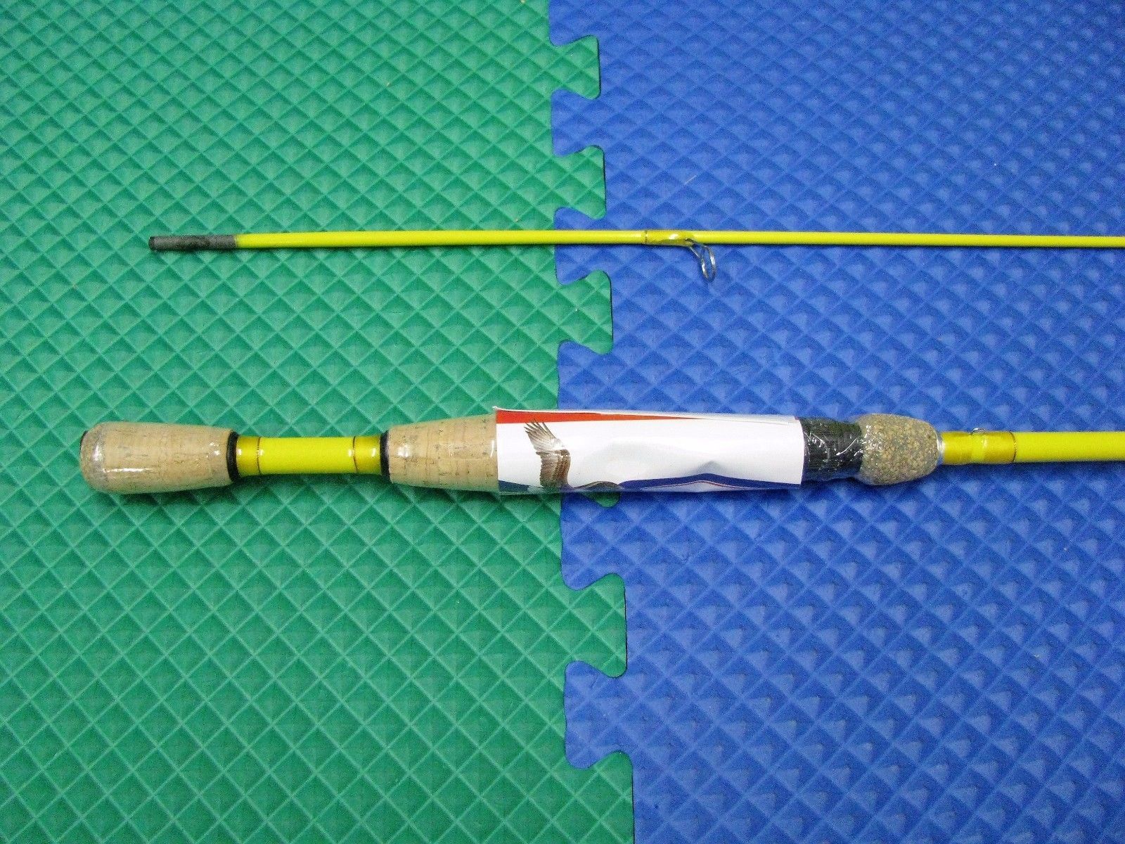 EAGLE CLAW Featherlight 6'6" Ultra Light Spinning Rod #FL204-66 FREE USA SHIP!