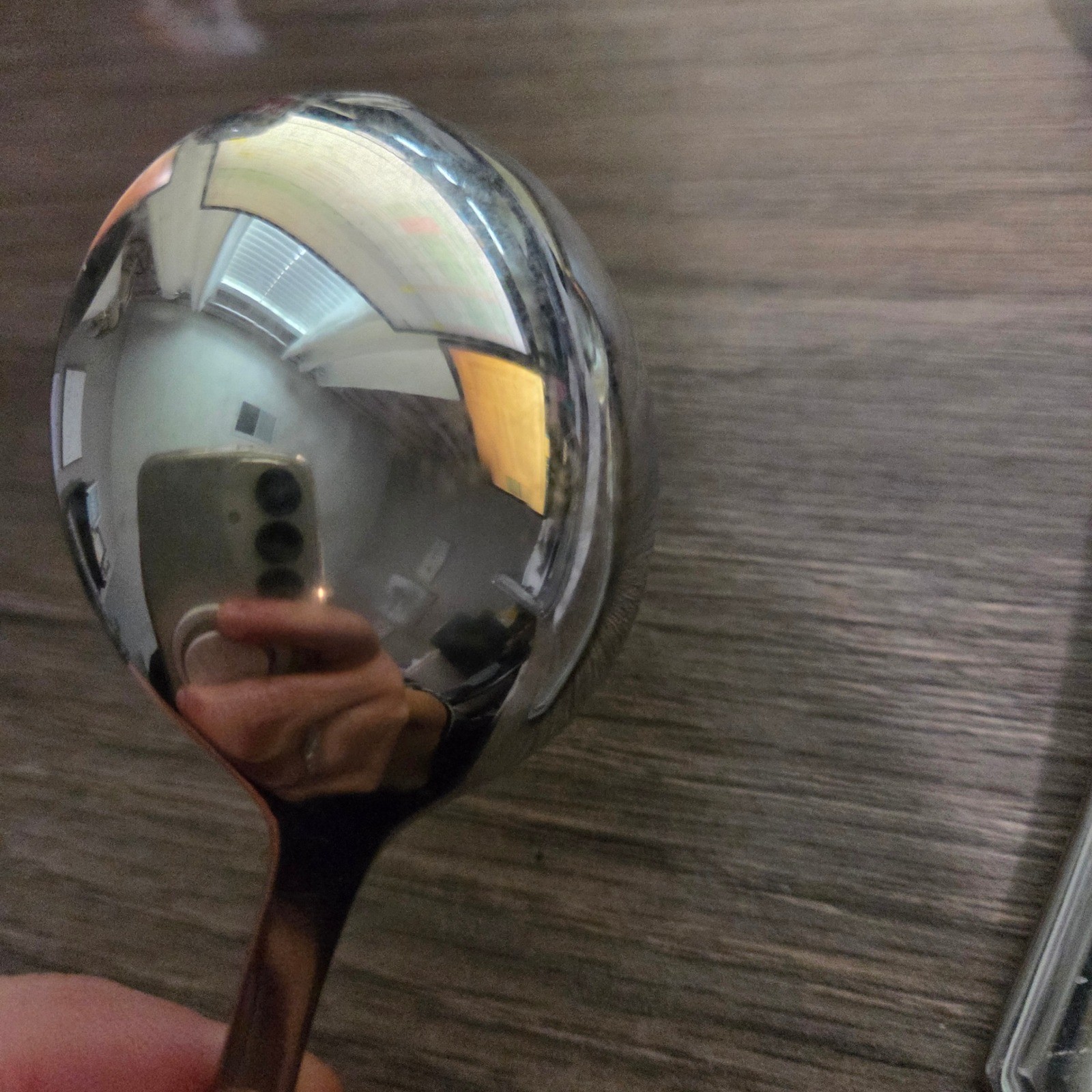 Wallace Casino 18/10 China Soup Spoons Set of 3 Silver Tone Stainless Steel