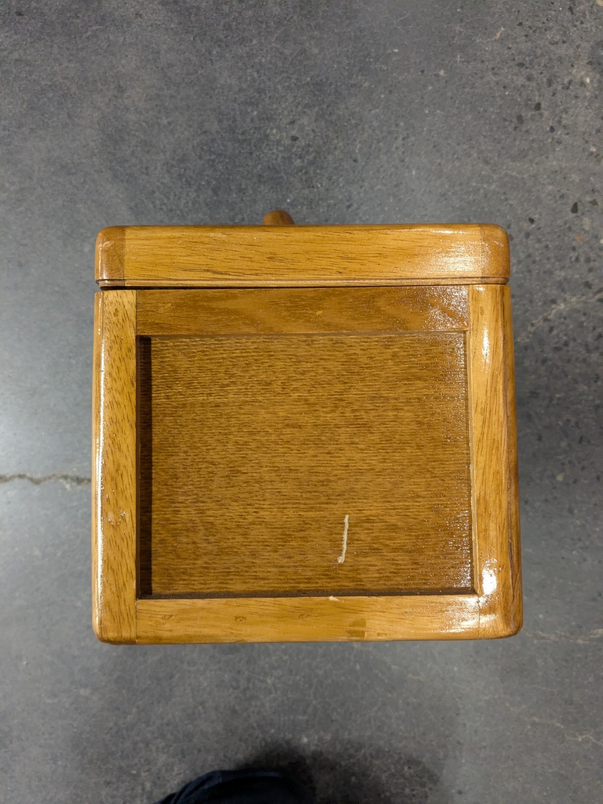 THOMAS Pacconi Museum Series Wooden Wood Tool Box Chest w/Lift-Out Tray