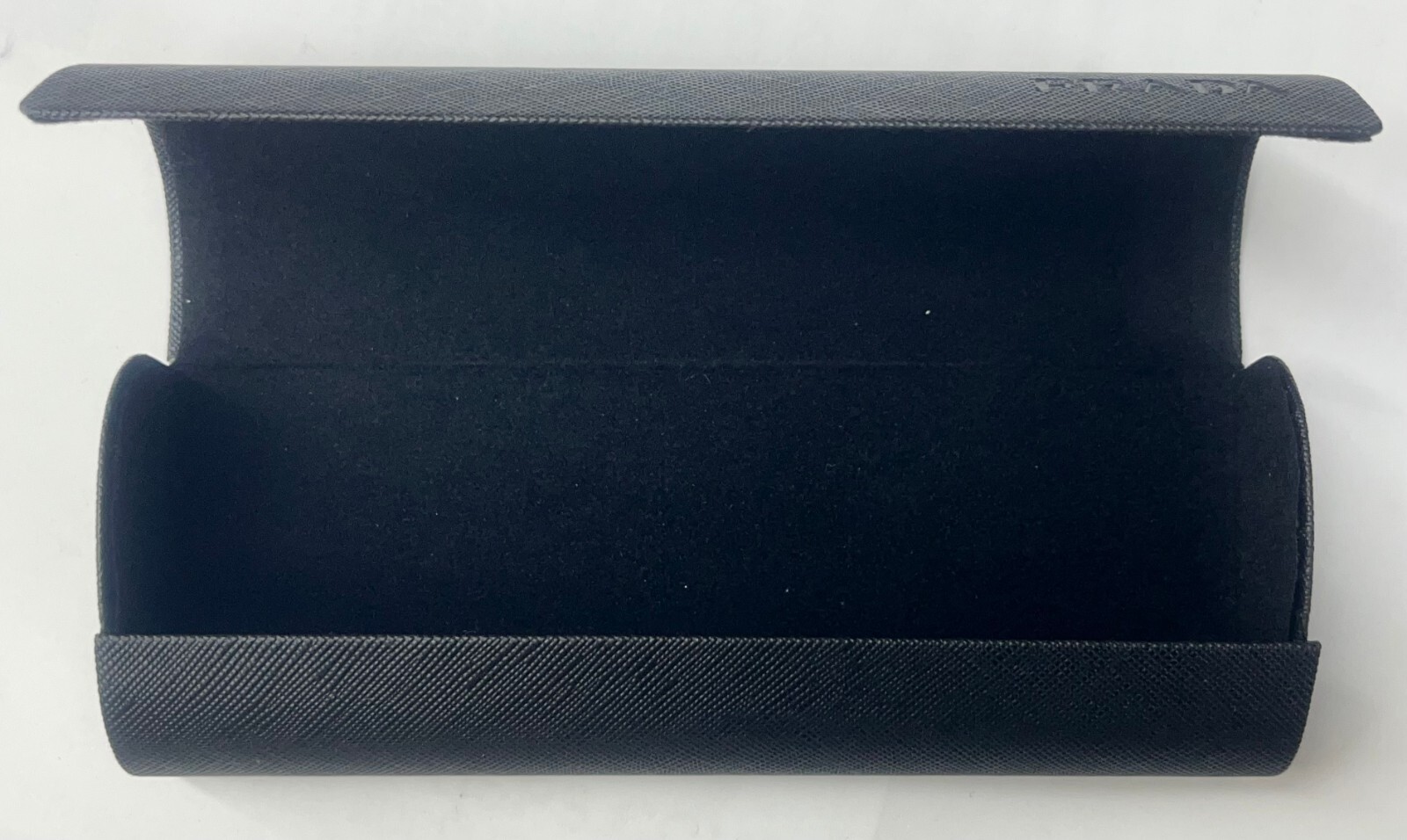 Prada Optical Case Eyeglass Black Hard Box Cloth Magnetic Original and Authentic