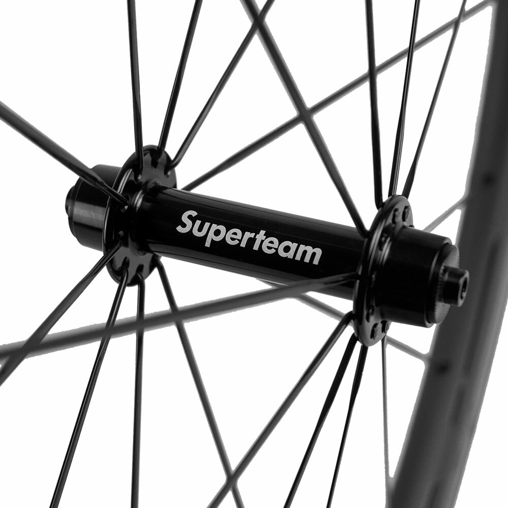 Superteam UCI Approved 50mm Carbon Wheels 25mm Road Bike Rim Brake Wheelset