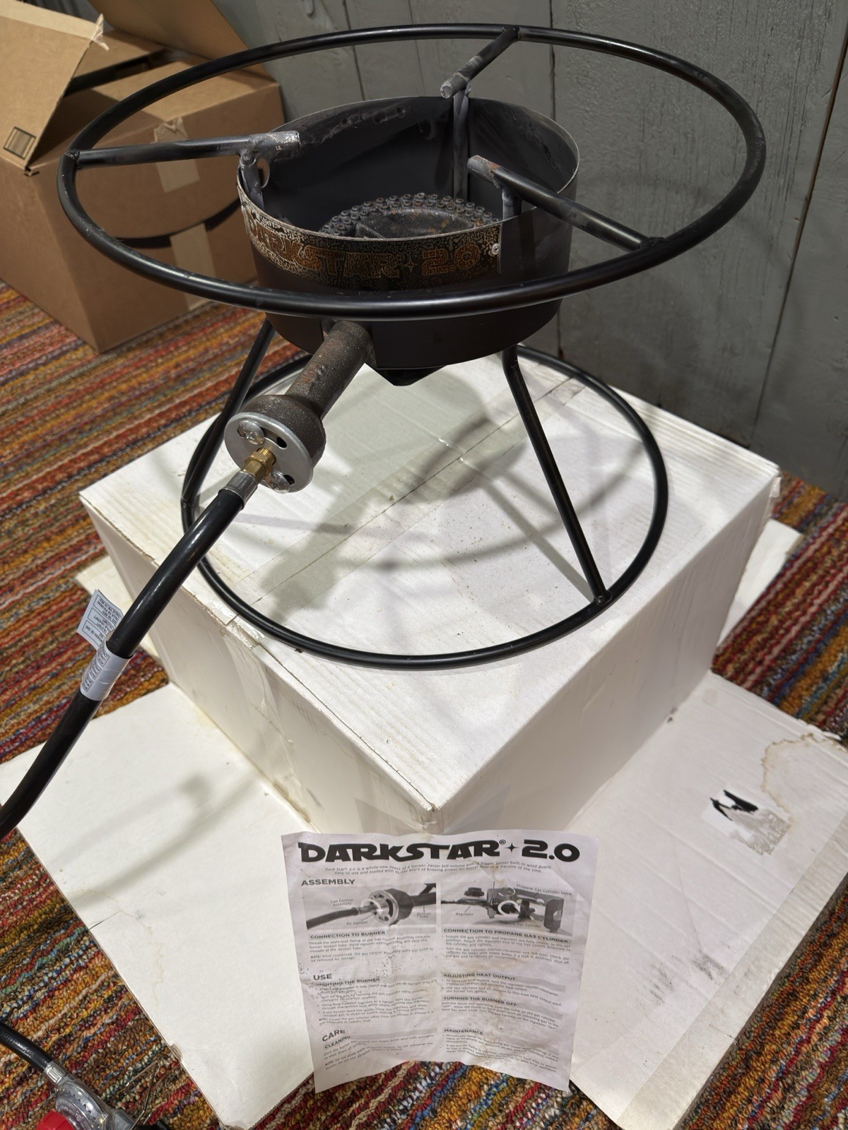 Home Beer Making Starter Kit – Kettle, Dark Star Burner, Carboys, Chiller, +More