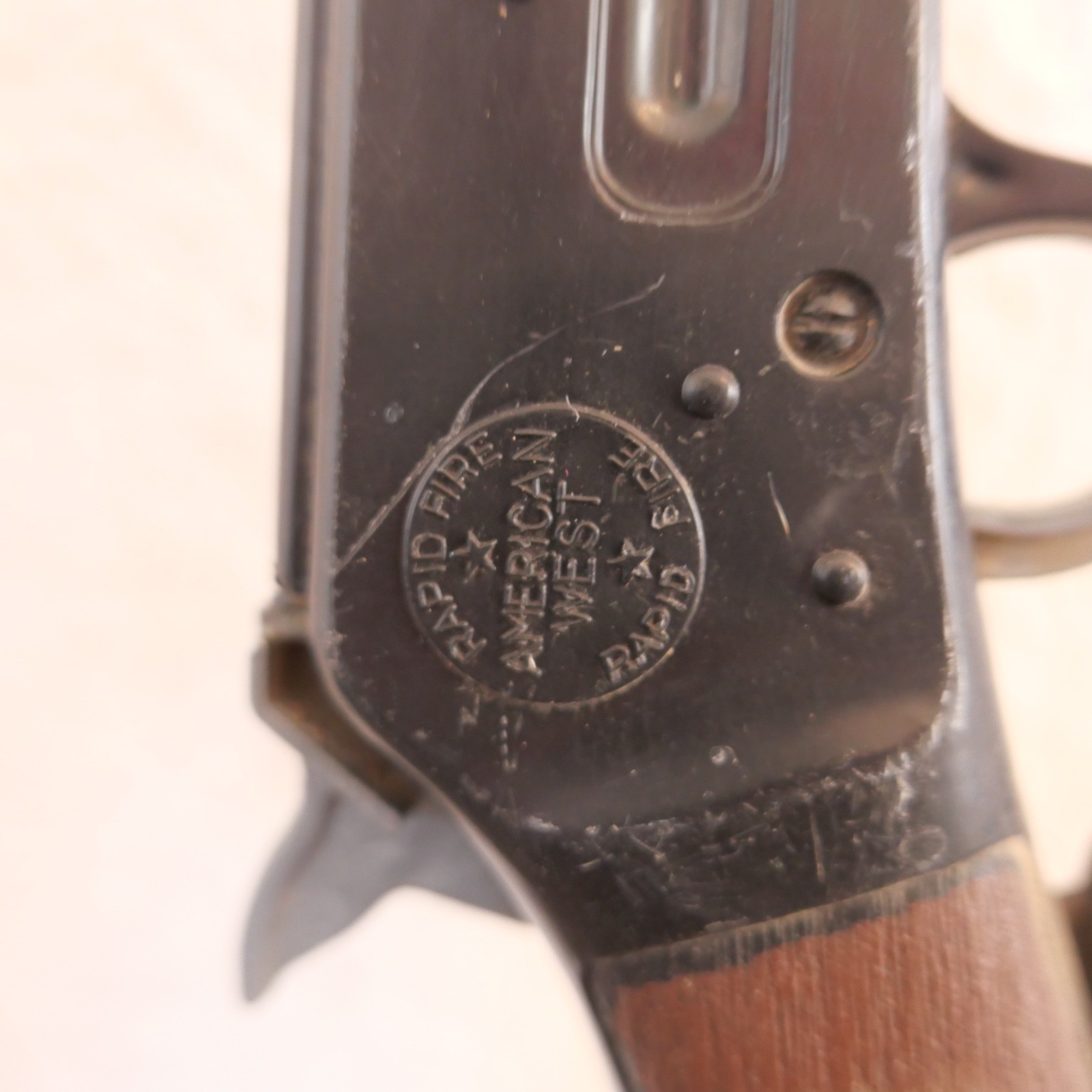 Vintage American West Rapid Fire Texan cap gun 26.5" inch Works !!!!