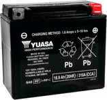 Yuasa Factory Activated Maintenance Free Battery - YTX20HL Motorcycle YUAM720BH