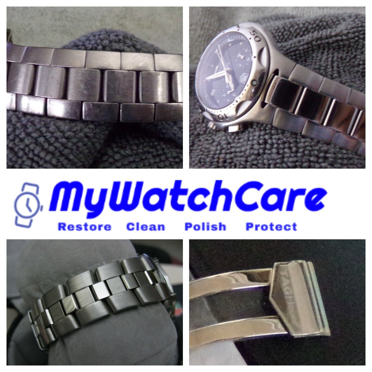 115 pc Watch Scratch Remover, Polishing & Cleaning Kit w/Step by Step Guide