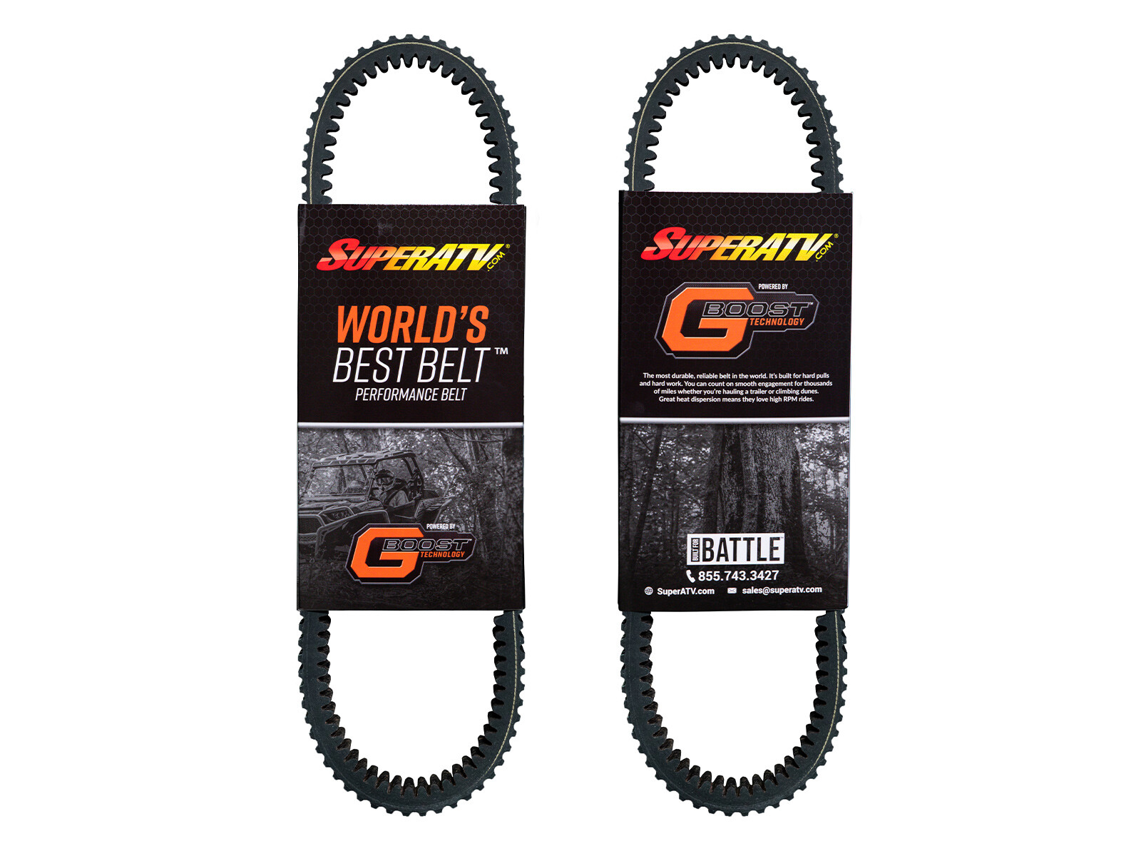 SuperATV World's Best Drive Belt for Polaris RZR XP 1000 / 900 - OEM # 3211180