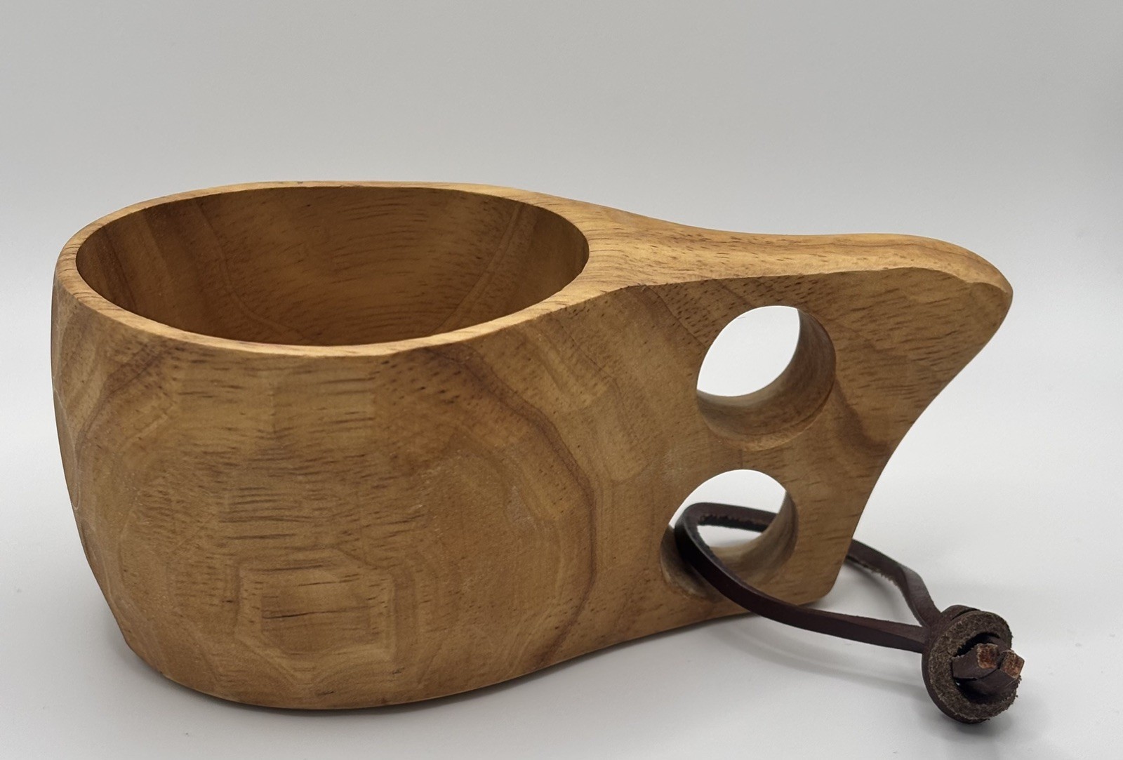 Uberleben Dursten Lore Kuksa Handcrafted Wooden Camp Cup Bowl NEW Wave NWT