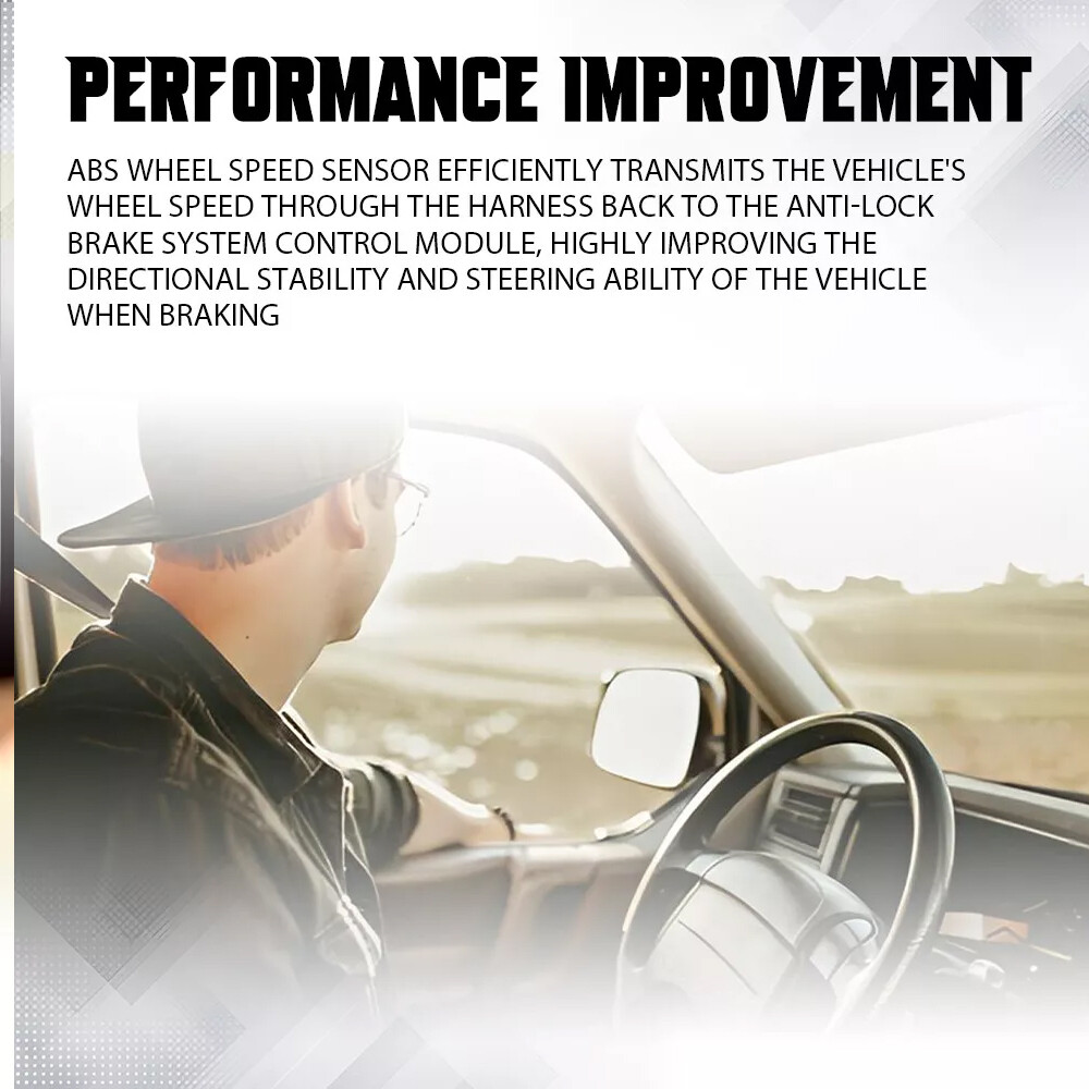 Set of 4 ABS Wheel Speed Sensors Front -Rear L/R Fits: Nissan Frontier 2005-2019