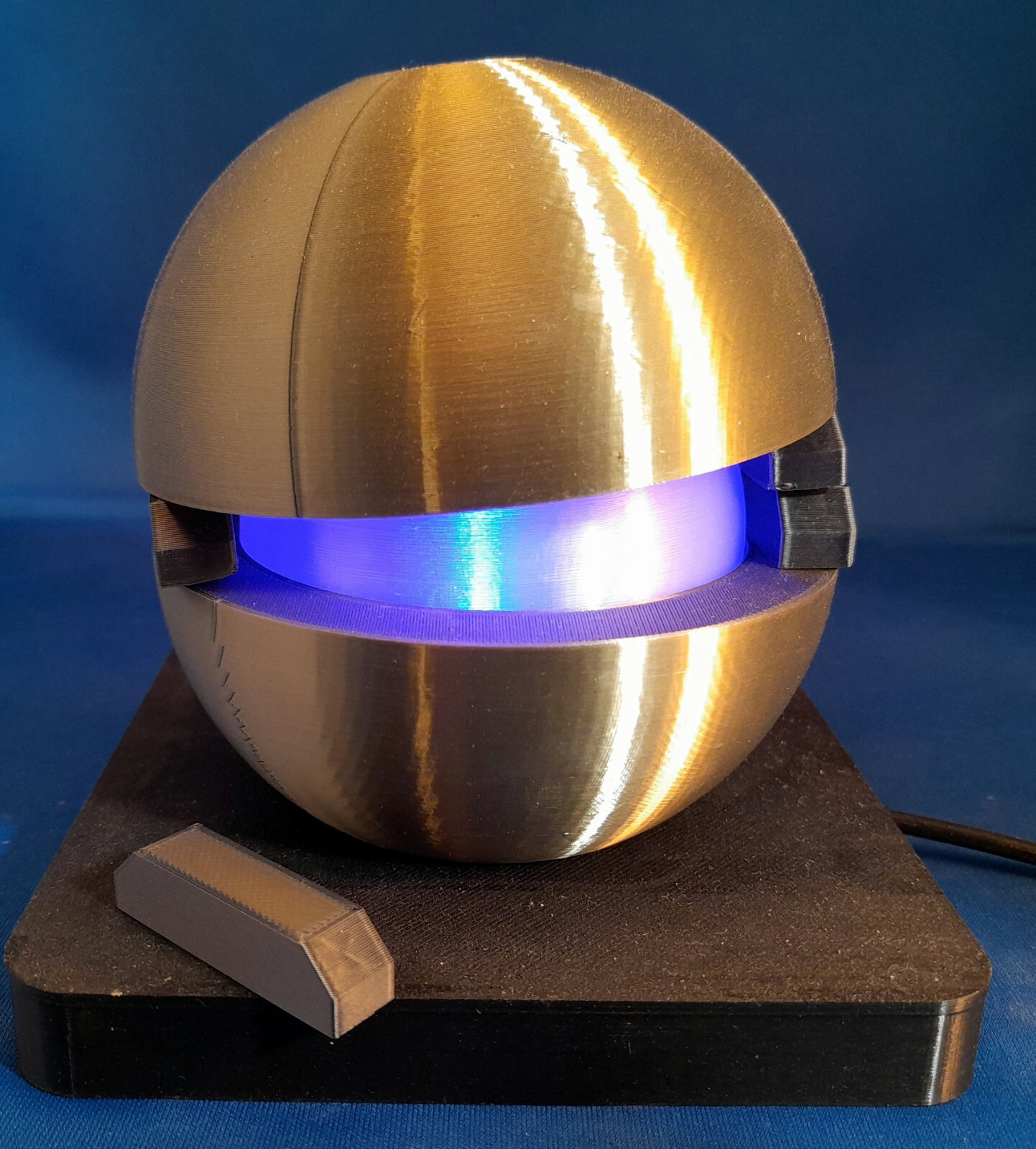 Atomic "Demon Core" Accent Lamp - Atom Age Experiment