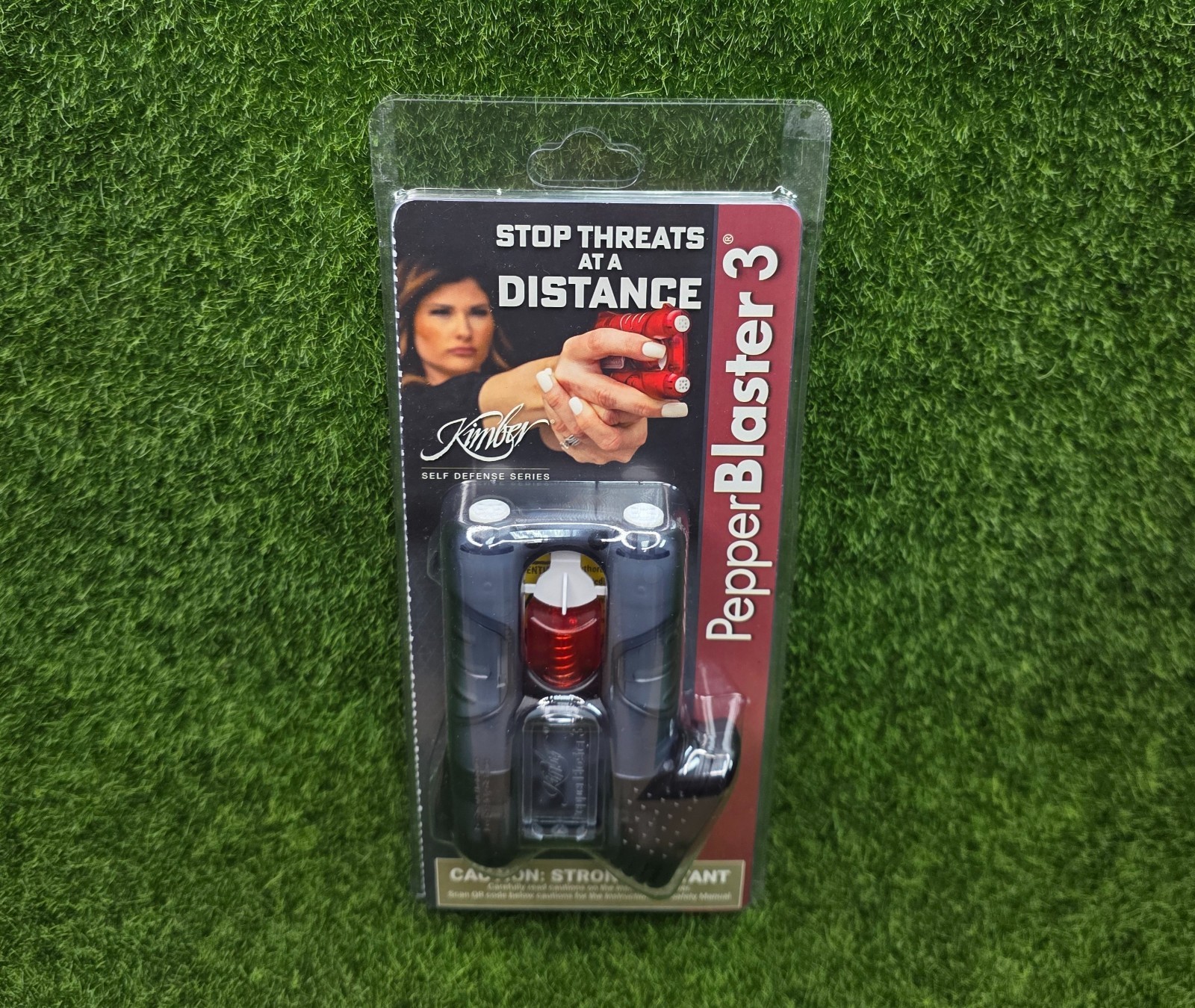 Kimber Pepperblaster III GRAY Weapon Style Pepper Spray - LA98062