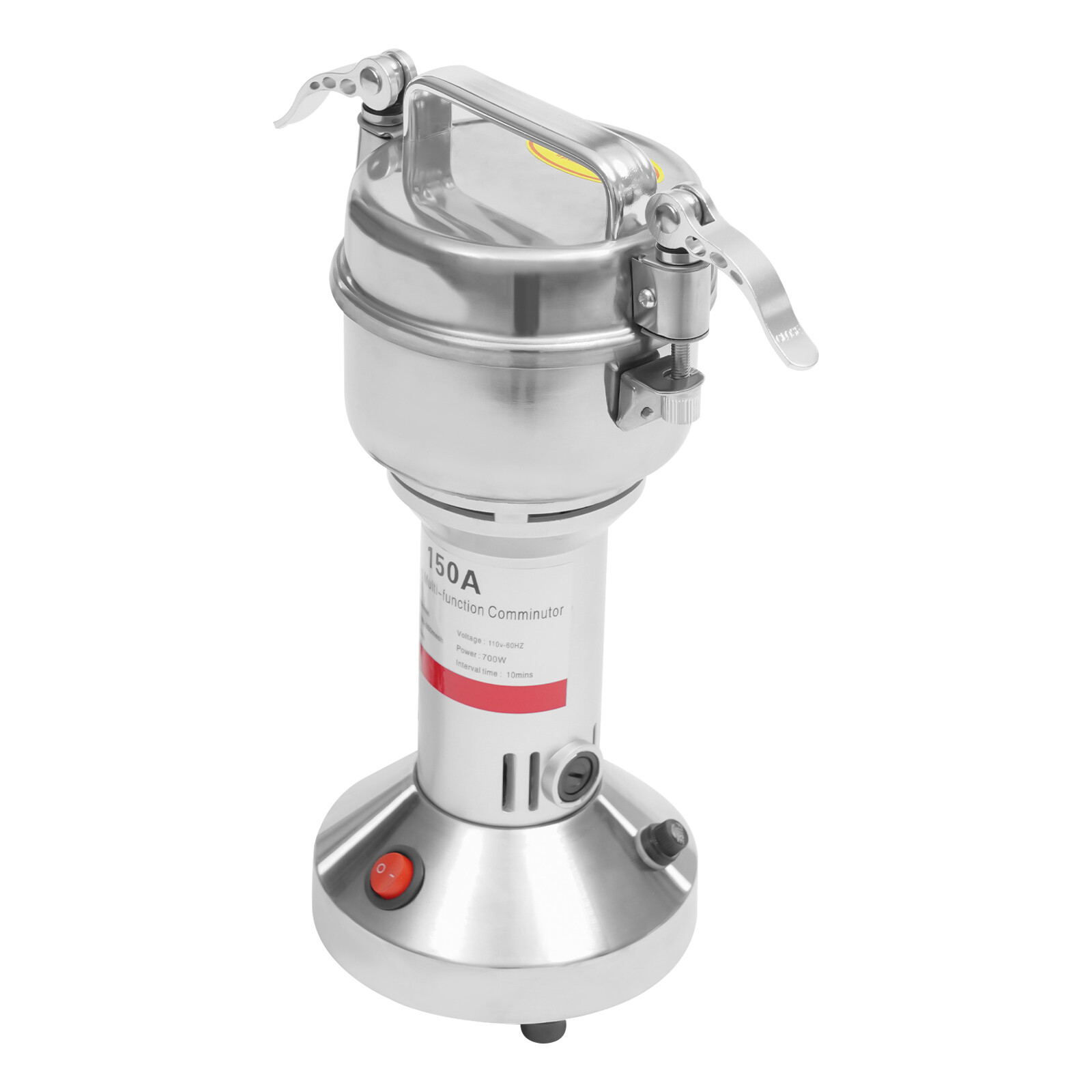 Electric Grain Mill Grinder Machine Stainless Steel Grinding Tool For Commerce